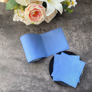 customizable white cloth napkin imprint your logo