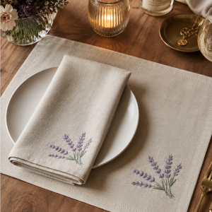 apple green cloth placemats for tableware (复制)
