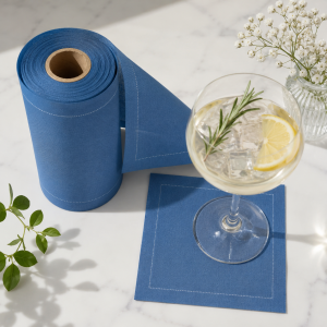 blue green 11.5 * 11.5cm cocktail cotton cup mat (复制)